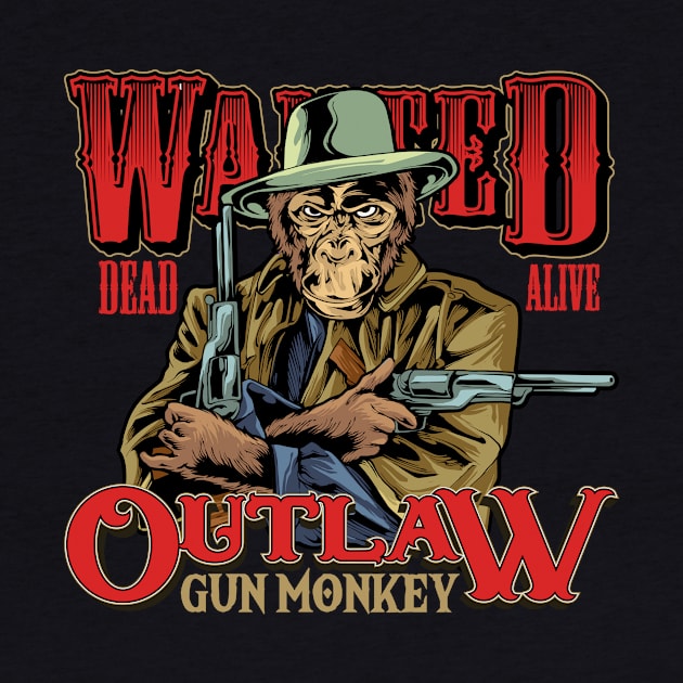 Outlaw Monkey Wales by Wooly Bear Designs